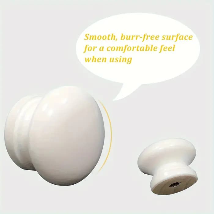 Armoires en forme de champignon en bois blanc