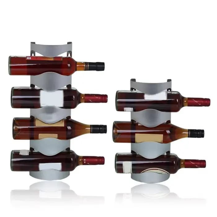 Casier à vin porte-bouteille de vin barre support de vin rouge ménage tenture murale support de stoc