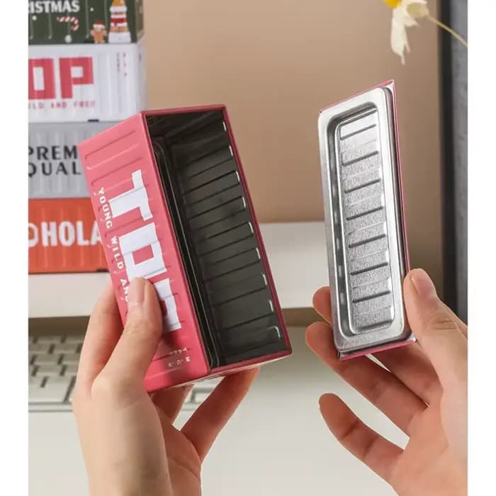 Boîte de rangement de conteneur créatif