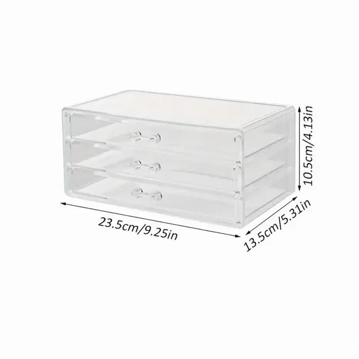1 pièce, boîte de rangement pour vernis à ongles