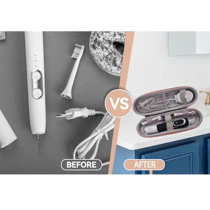 Boîte de rangement pour brosse à dents électrique