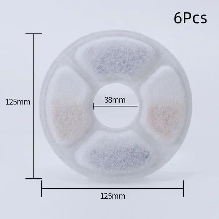 Filtre de remplacement pour fontaine à eau potable pour chien et chat, filtres de remplacement au ch