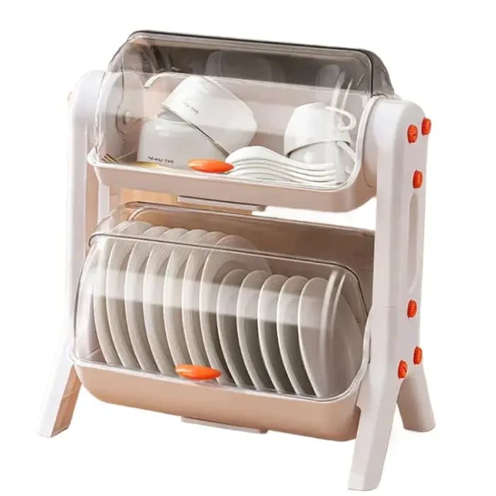 Boîte de rangement de vaisselle de cuisine anti-poussière