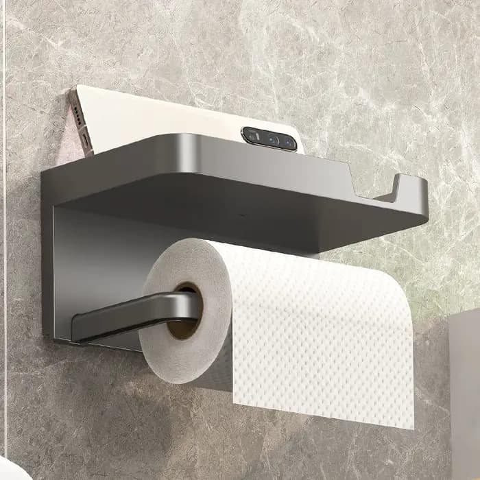 Boîte flacon murale pour rouleau de papier toilette