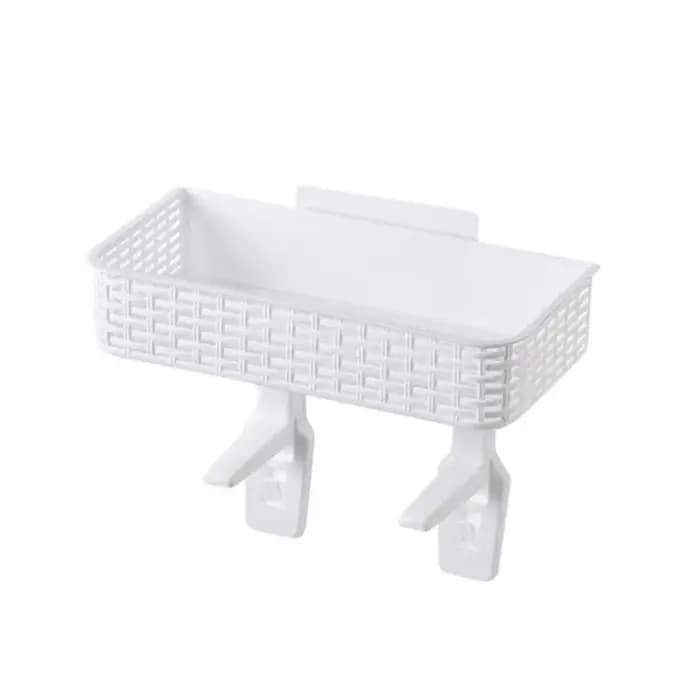 HOAbove-Étagère Murale T1 en Plastique pour Toilette, Organisateur de Douche, Accessoires de Rangeme