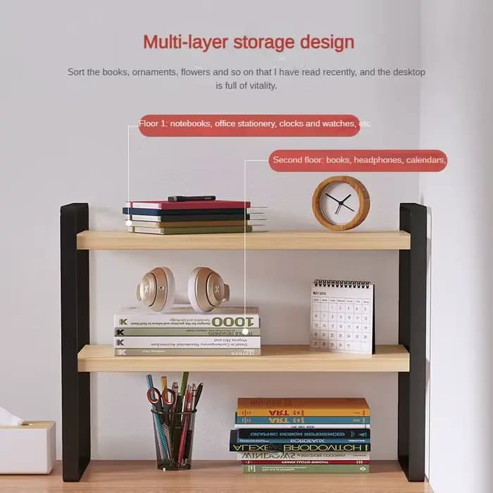 Étagère de rangement de bureau