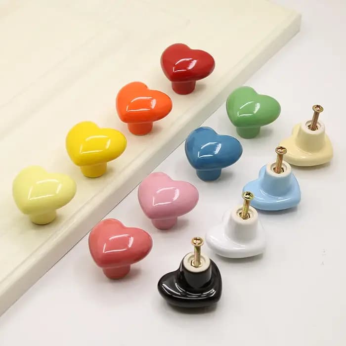 Boutons et poignées d'armoire en céramique