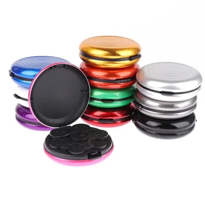 Boîte de rangement ronde USD/Euro