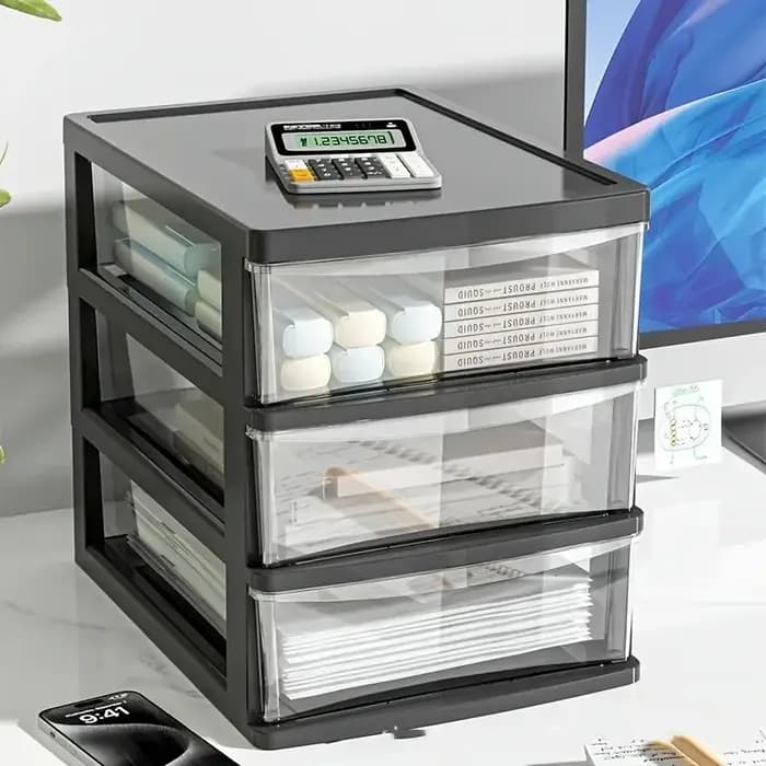Boîte de rangement de bureau de Style japonais