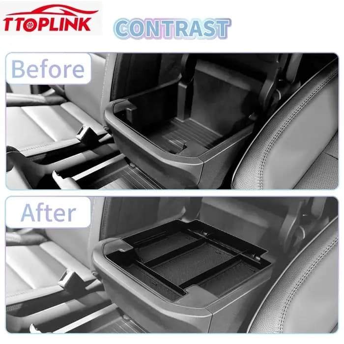 TTOPLINK – boîte de rangement pour accoudoir de Console centrale intérieure ABS
