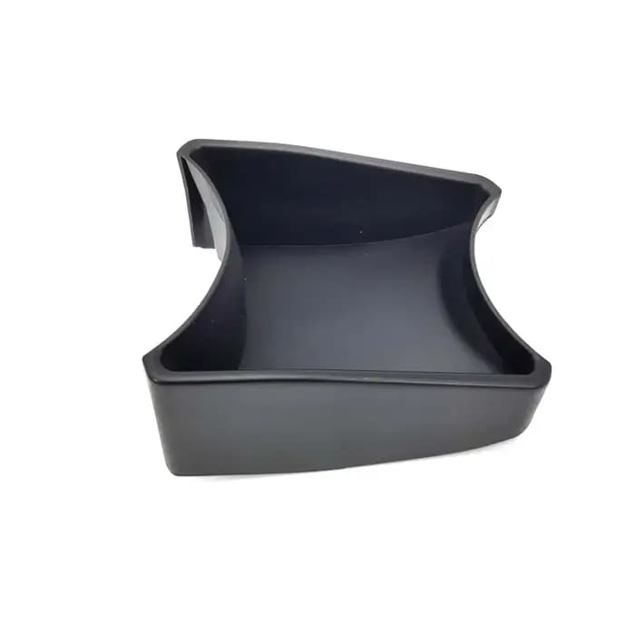 Organisateur de boîte de rangement de Console avant de frein à main de voiture pour Fiat 500 2011-2015 noir