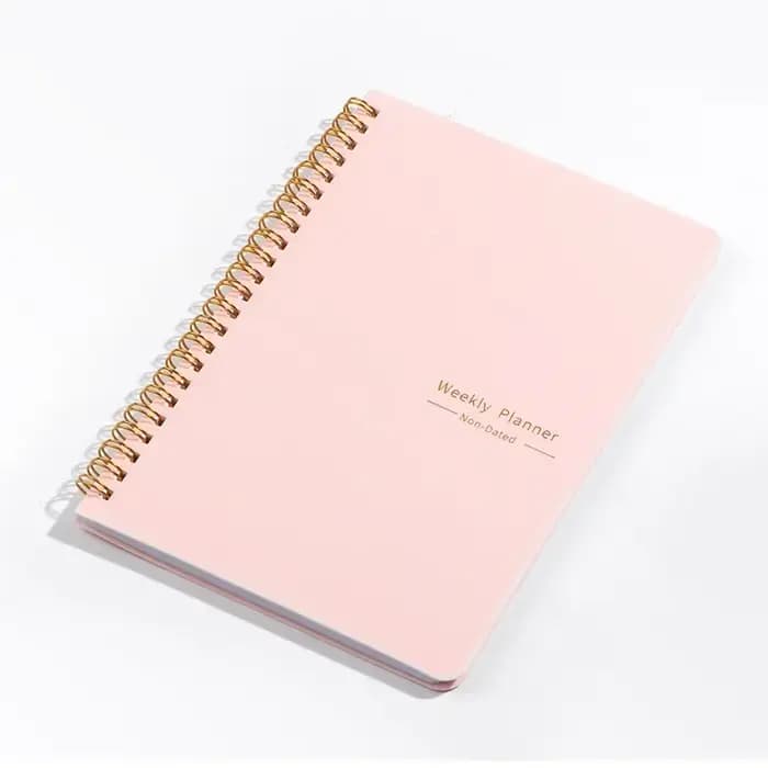 A5 Agenda planificateur anglais carnet