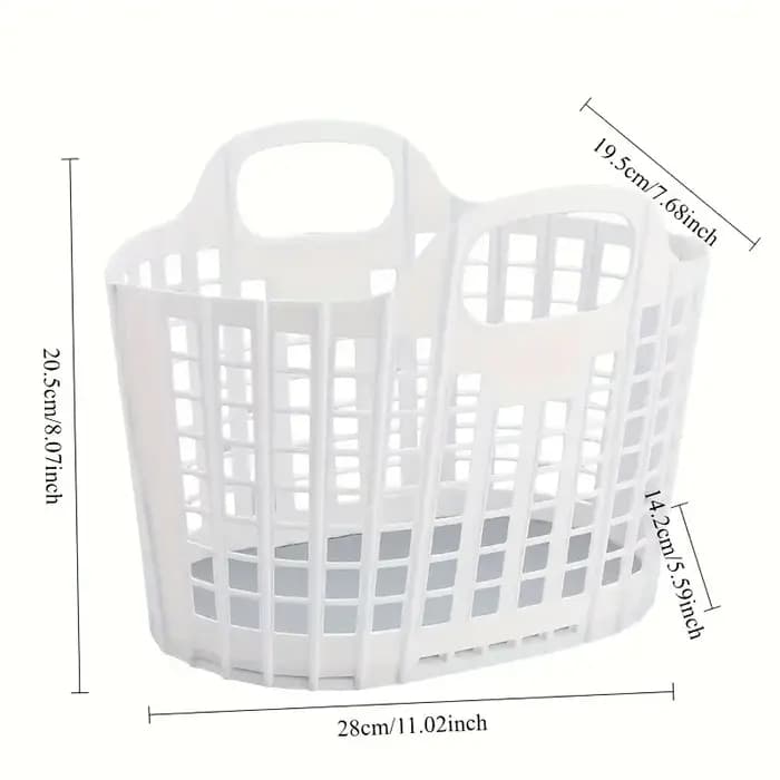 Seau pliable – Bac de rangement pliable pour le linge, la pêche et les voyages | Baignoire étanche