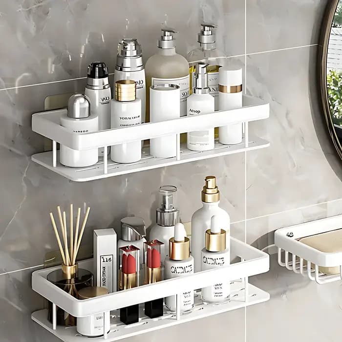 Étagères de salle de bain