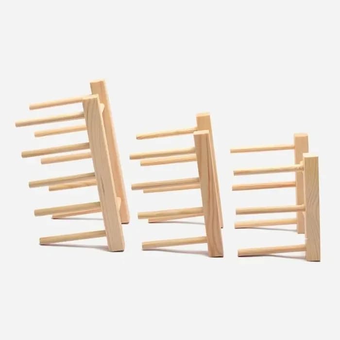 Organisateur d'armoire comptoir cuisine en bois