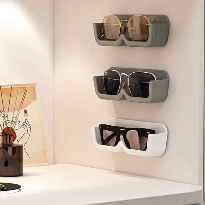 Présentoir de rangement mural pour lunettes