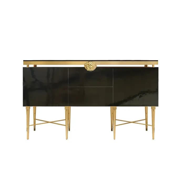 Buffet de salle à manger en bois, moderne et Simple, pour salon, garde-manger, armoire de rangement,