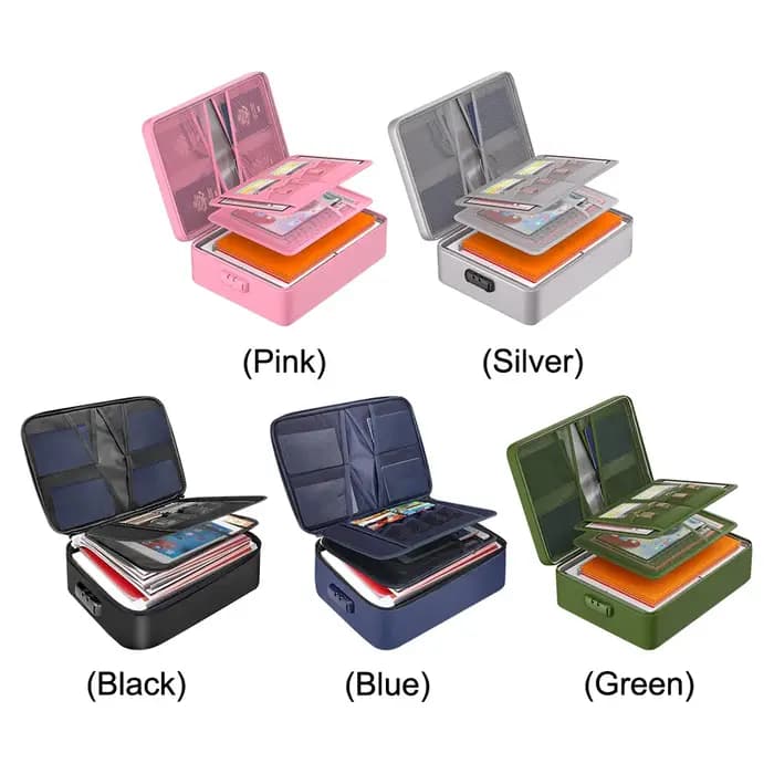5200 ℉ Organisateur de documents ignifuge avec serrure