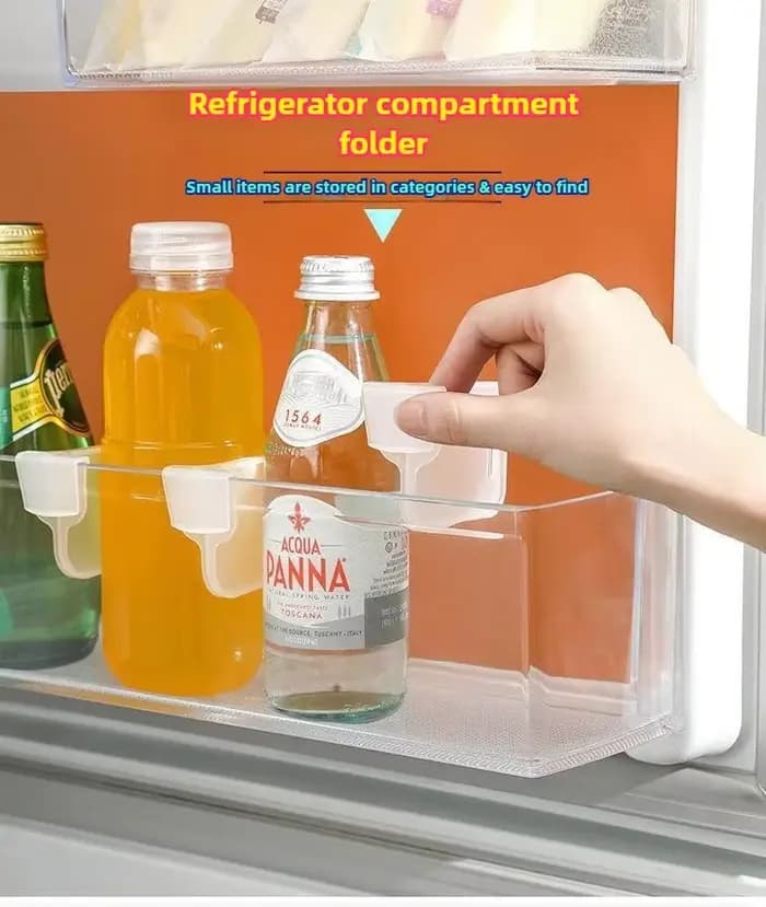 Panneau de séparation de rangement pour réfrigérateur