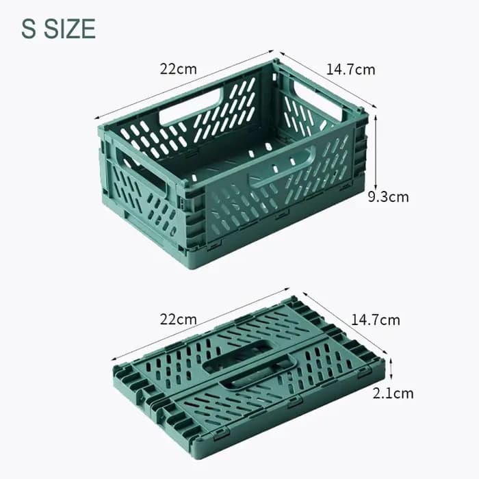 Boîte de Rangement Pliable en Plastique