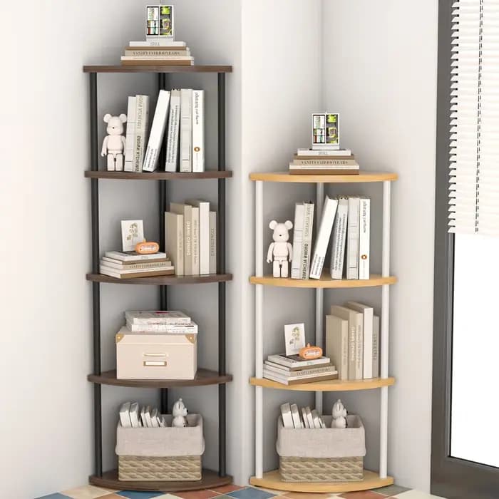 Nouvelle étagère de rangement organiser support d'angle mural