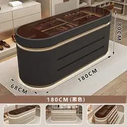 Meuble de chambre à coucher en contreplaqué au design moderne français avec rangement pour bijoux