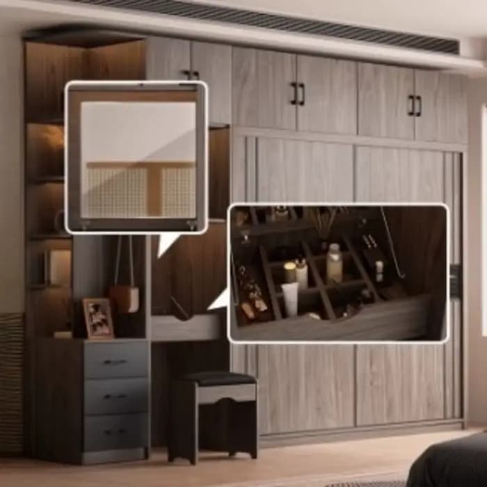 Armoire à portes coulissantes
