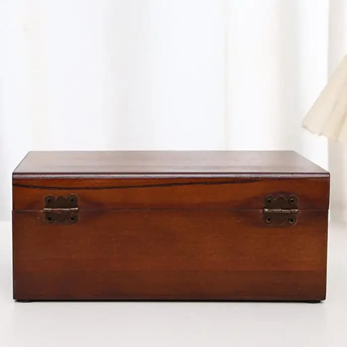 Boîte de rangement artisanale pour outils de couture et organisateur d'accessoires