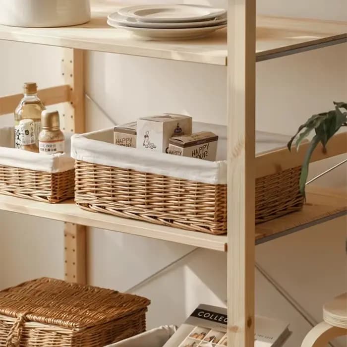 Paniers en rotin panier en osier salle de bain