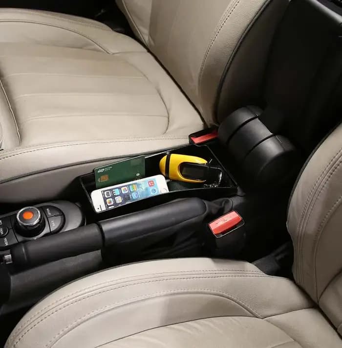 Boîte de rangement ABS pour commande centrale de voiture