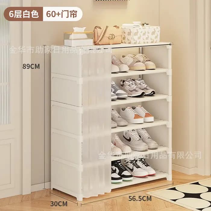 Organisateur de chaussures, armoire de rangement, étagère à chaussures, meuble à chaussures multicouche, armoires à chaussures économiques anti-poussière, armoires à assembler