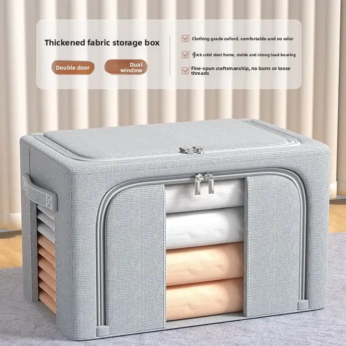 Boîte de rangement en tissu Oxford 22L 66L 100L