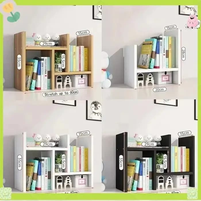Étagère de bureau télescopique style INS