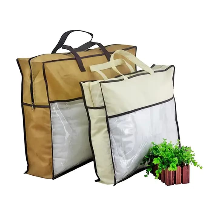 Sac de rangement pour couettes et vêtements