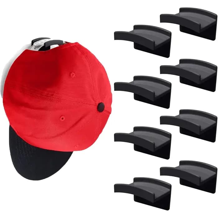 10 pièces porte-casquettes nouveau capuchon de Baseball crochet noir conception Simple support de chapeau