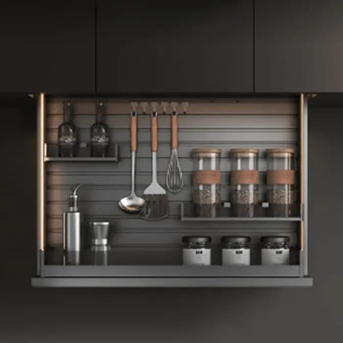 Armoire de rangement verticale électrique intelligente avec panier