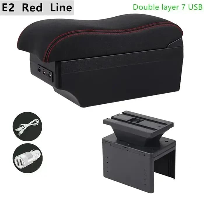 Boîte d'accoudoir de voiture pour Renault Clio 5