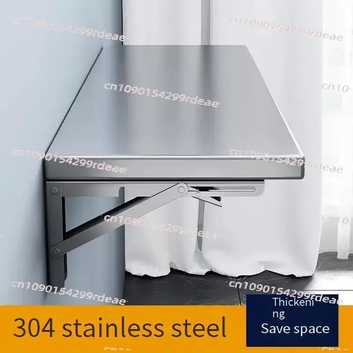 Support de rangement mural pliable pour cuisine domestique, étagère et Station de coupe montés sur p