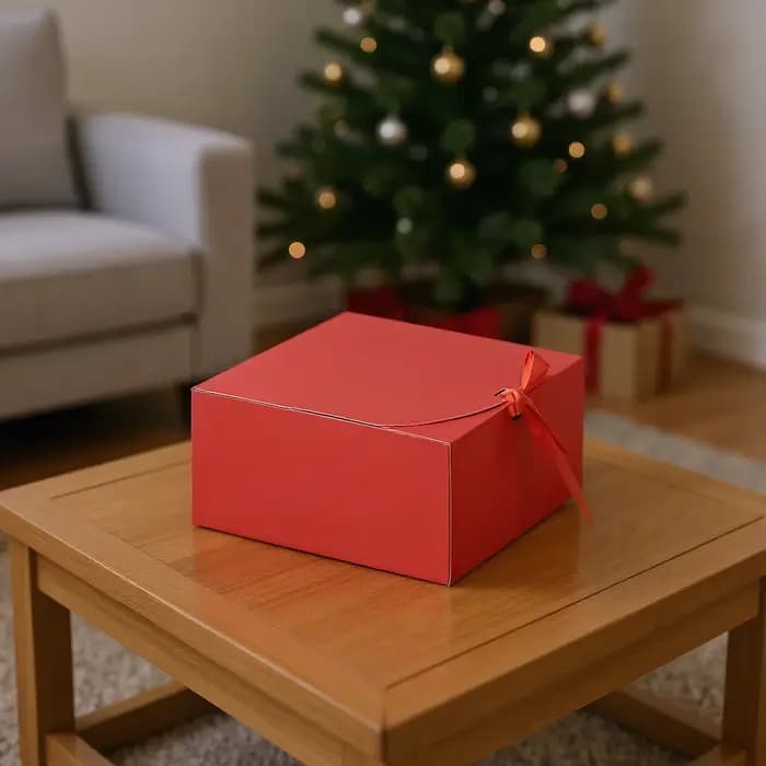 Coffret cadeau de noël