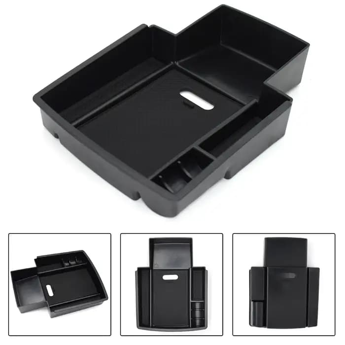 Accoudoir boîte de rangement secondaire conteneur pour Audi A4 S4 B8 2011-2015 A5 2008-2020 Console centrale organisateur plateau à gants palette étui