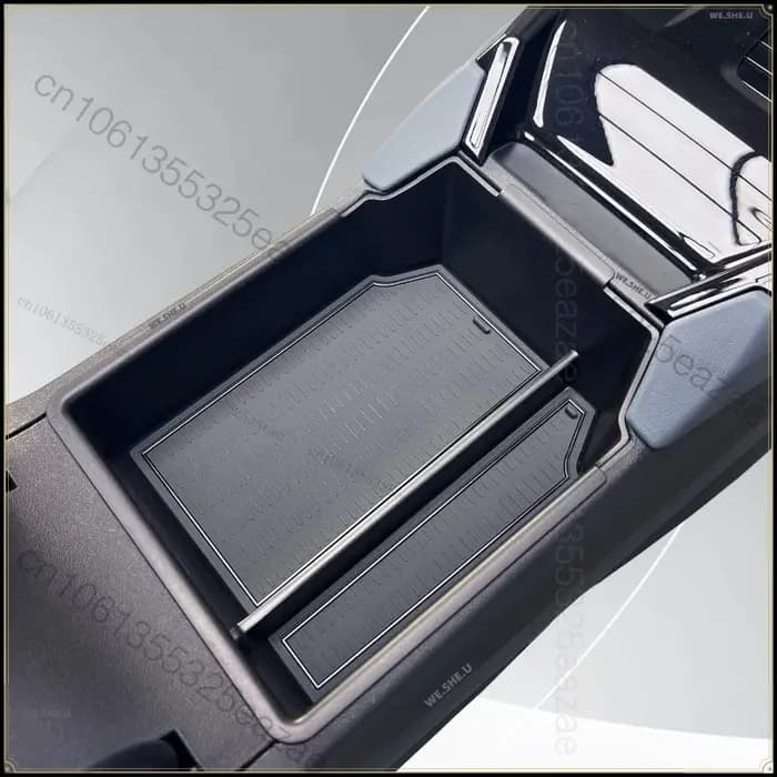 Boîte de rangement pour accoudoir central de voiture Audi Q6 e-tron 2024 2025