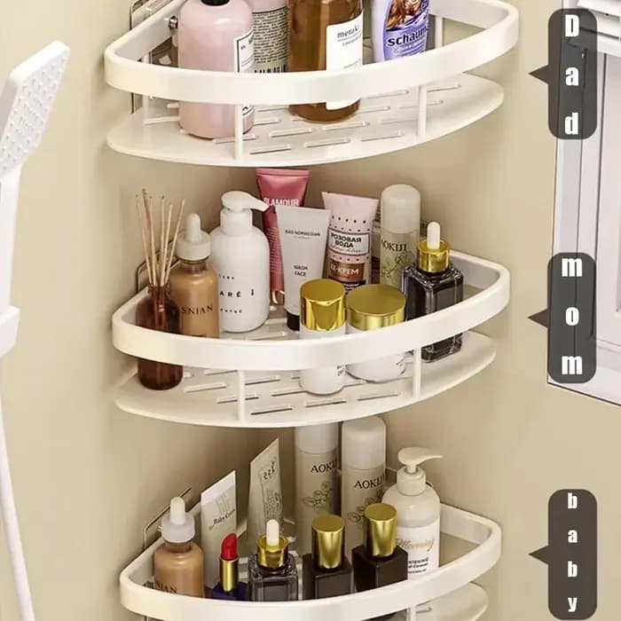 Étagères de salle de bain