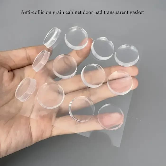 Coussinet de porte d'armoire à 12 particules anti-collision réutilisables