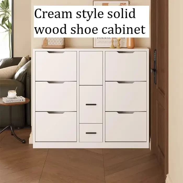 Meuble à chaussures blanc 80 cm, meuble de rangement moderne en bois avec assise, idéal pour espaces étroits, rangement vertical pour l'entrée de la maison