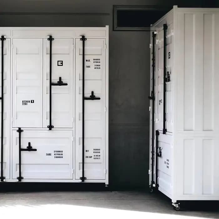 Support lourd luxe armoire métal artisanat extérieur appartement