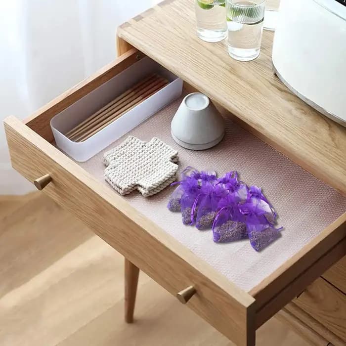 Sachets de lavande vides, 10 pièces, pochettes d'arôme de fleurs sèches, Sachets de parfum à impression florale pour dormir relaxant