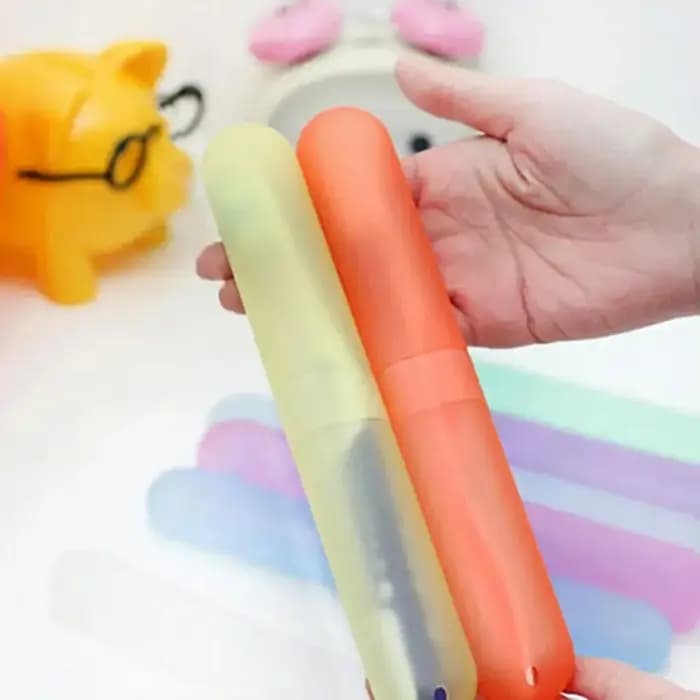 Boîte de rangement pour brosse à dents Portable de voyage