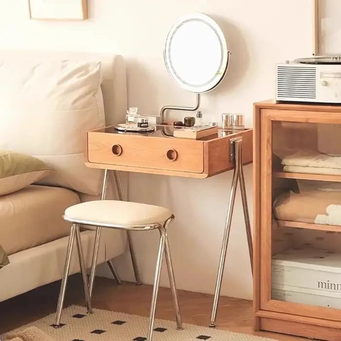 Table de vanité de rangement créative, commode nordique moderne peu encombrante, Design de luxe, Table de maquillage, meubles de salon