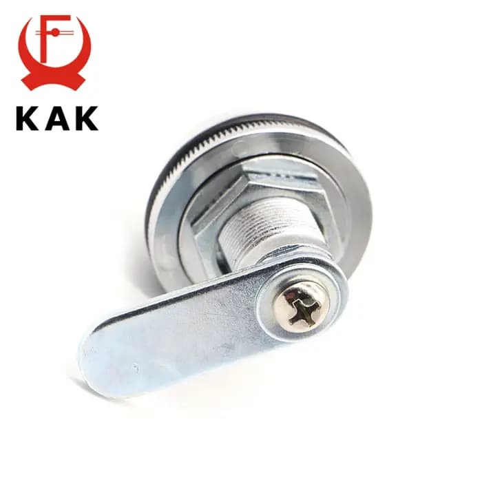 KAK – serrure d'armoire à combinaison en alliage de Zinc noir/argent