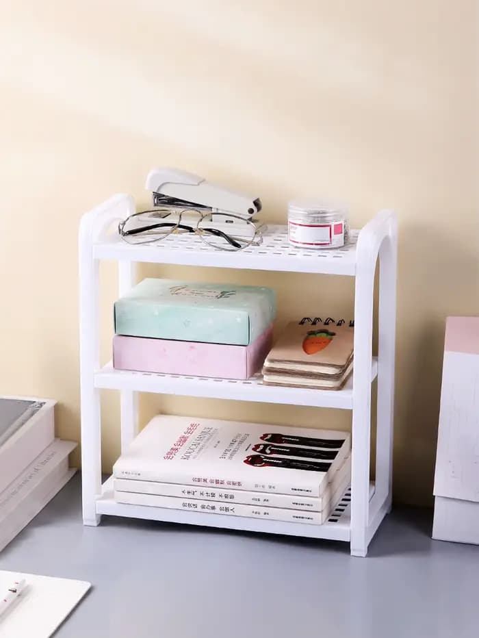 Étagères de rangement de bureau à Double/Triple couche